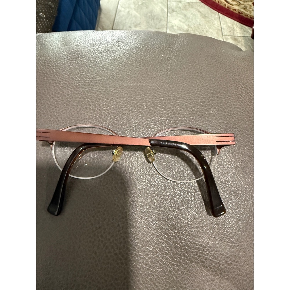 Prodesign Denmark Oval Eyeglasses Frames Brown Me… - image 2